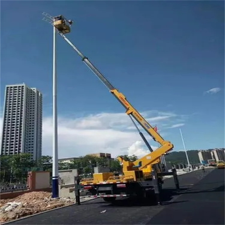 句容维修路灯的曲臂升降车出租